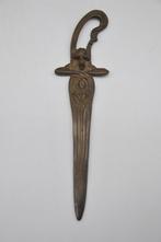 art nouveau - brief opener - brons, Ophalen of Verzenden