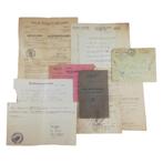 Lot documenten Belgisch soldaat & krijgsgevangene, Verzamelen, Ophalen of Verzenden, Landmacht, Overige typen