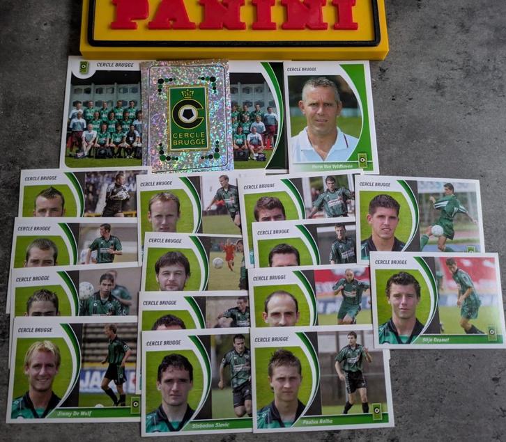Autocollants de football Panini 2005 19X CERCLE BRUGGE 2005, Hobby & Loisirs créatifs, Autocollants & Images, Neuf, Envoi