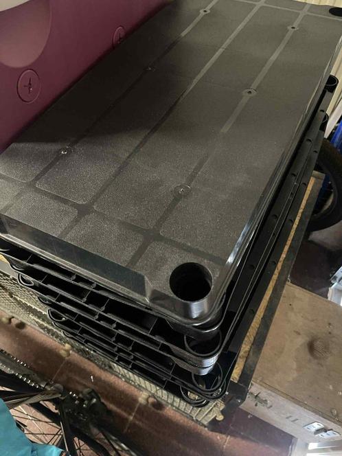 stapel rekken pvc 2 stuks, Zakelijke goederen, Kantoor en Winkelinrichting | Magazijn, Stelling en Opslag, Ophalen