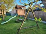 Houten speeltoestel, Kinderen en Baby's, Speelgoed | Buiten | Speeltoestellen, Ophalen, Zo goed als nieuw, Schommel