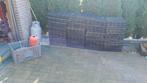 Waterdoorlatende rubbertegels 50 op 50 met bevestigingspinne, Tuin en Terras, Ophalen, Gebruikt