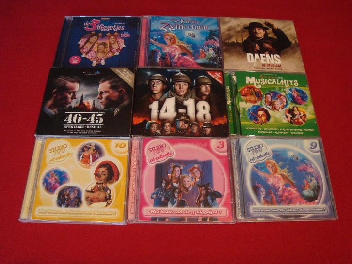 studio 100 musical cd's, Cd's en Dvd's, Cd's | Kinderen en Jeugd, Muziek, Ophalen of Verzenden