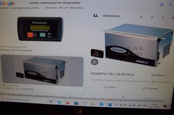 Panneau de commande Dometic neuve pour un générateur Tec 29, Enlèvement, Neuf