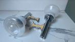 Paar vintage retro sciolari muur lampen design Italië, Antiek en Kunst, Ophalen