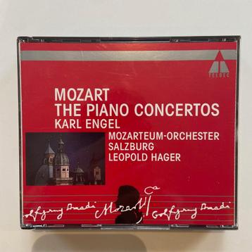 3x CD box Mozart The Piano Concertos Karl Engel