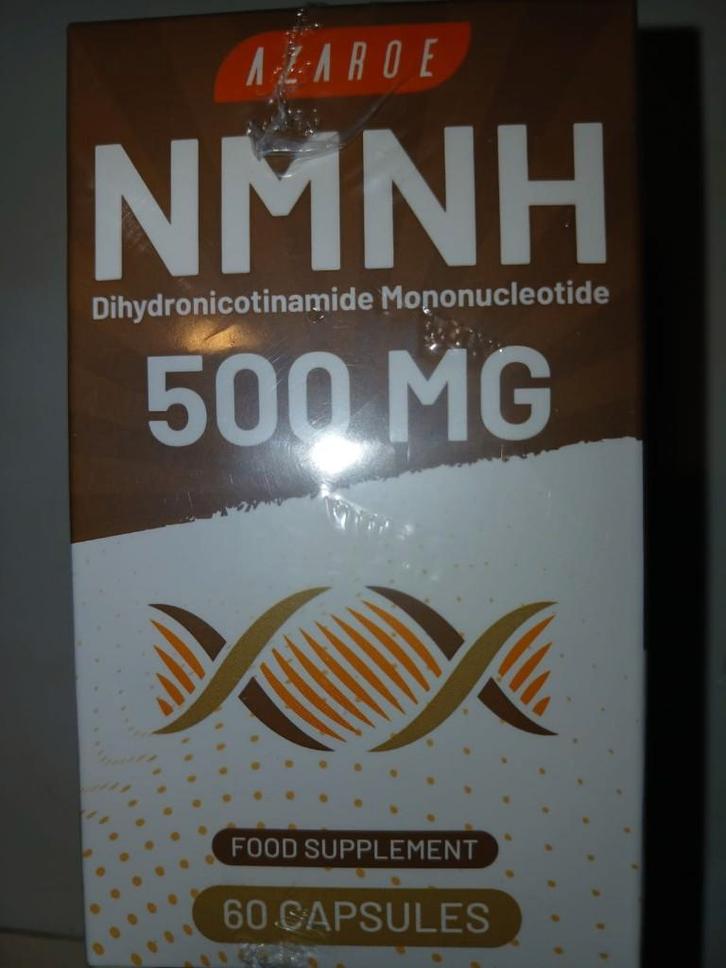 Azaroe NMNH 500 mg - Complément Alimentaire NAD+ - Neuf 60, Sports & Fitness, Produits de santé, Wellness & Bien-être, Neuf, Poudre ou Boisson