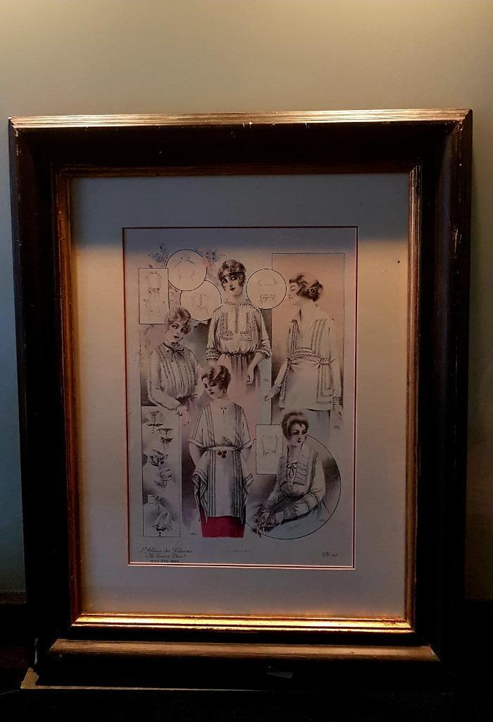 Mode prints 1920 pl 37 en pl 41, Antiek en Kunst, Curiosa en Brocante, Ophalen