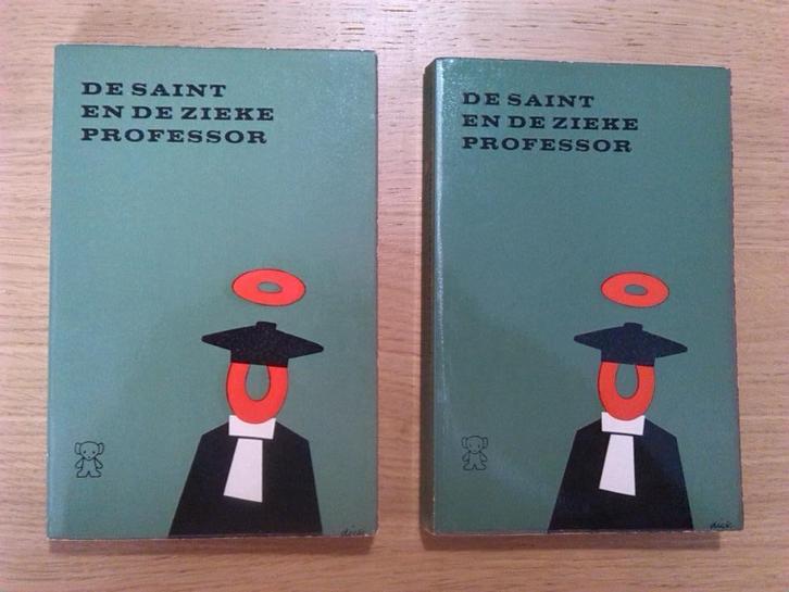 Leslie Charteris - De Saint en de zieke professor (ZB 633), Boeken, Detectives, Gelezen, Ophalen of Verzenden