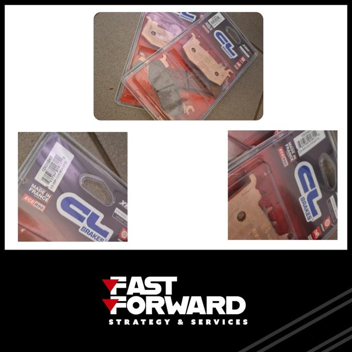 CL Brakes - 1282 XBK5 - 2 pr de plaquettes de frein - Neuf, Motos, Pièces | Toutes-marques, Neuf, Enlèvement ou Envoi