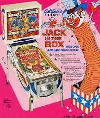 Flipperkast  - Jack in the Box (1973) - Gottlieb - Vintage, Games en Spelcomputers, Games | Overige, Gebruikt, Overige genres