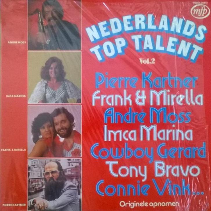 Nederlands Top Talent Vol. 2, Cd's en Dvd's, Vinyl | Nederlandstalig, Gebruikt, Levenslied of Smartlap, 12 inch, Ophalen of Verzenden