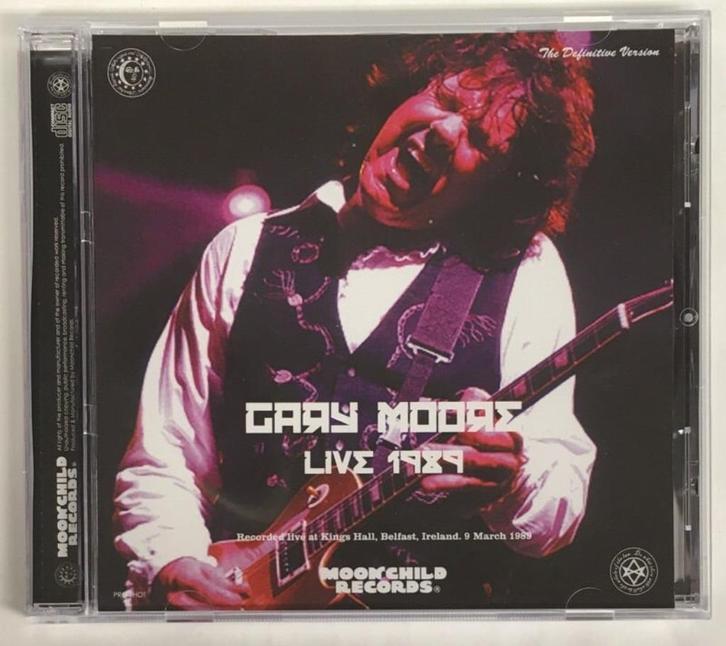 Gary Moore - DVD LIVE in Belfast 1989, Cd's en Dvd's, Dvd's | Muziek en Concerten, Nieuw in verpakking, Muziek en Concerten, Vanaf 6 jaar