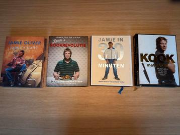 Jamie Oliver - 4 kookboeken beschikbaar voor biedingen