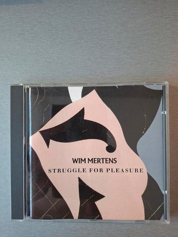 Cd. Wim Mertens.  Struggle for pleasure. beschikbaar voor biedingen