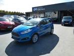 Ford Fiesta 1.0 i ecoboost 100pk AUTOMAAT Titanium '15, Auto's, Automaat, Euro 6, Blauw, Bedrijf