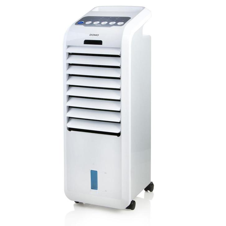 DOMO Mobiele air cooler 3-in-1 met waterreservoir van 5 L, Elektronische apparatuur, Airco's, Zo goed als nieuw, Afstandsbediening
