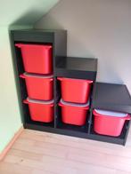 zwarte opbergkast ikea, Ophalen, Gebruikt, Kast, 75 tot 100 cm