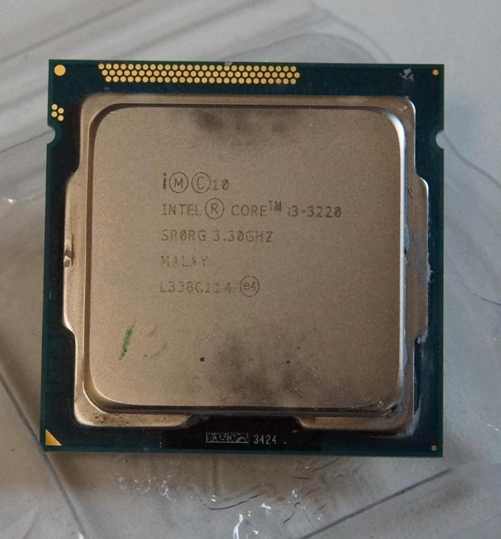 Processeur Intel Cores I3-3220, Computers en Software, Processors, Gebruikt, 2-core, 3 tot 4 Ghz, Ophalen