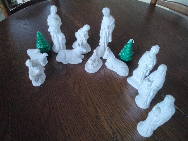 Volledige set kerst 13 stuks.
beeldjes
Grootste beeldjes 18, Diversen, Kerst, Zo goed als nieuw, Ophalen