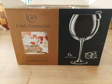 6 verres à vin 70cl - Chef & Sommelier beschikbaar voor biedingen