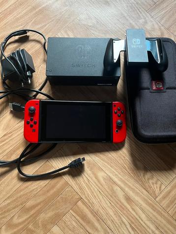 Nintendo Switch, Enlèvement, Comme neuf, Avec 2 manettes, Switch Original