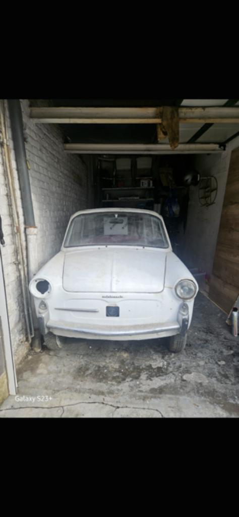 Autobianchi Bianchina, Auto's, Overige Auto's, Particulier, Benzine, Overige carrosserie, 2 deurs, Handgeschakeld, Wit, Overige kleuren