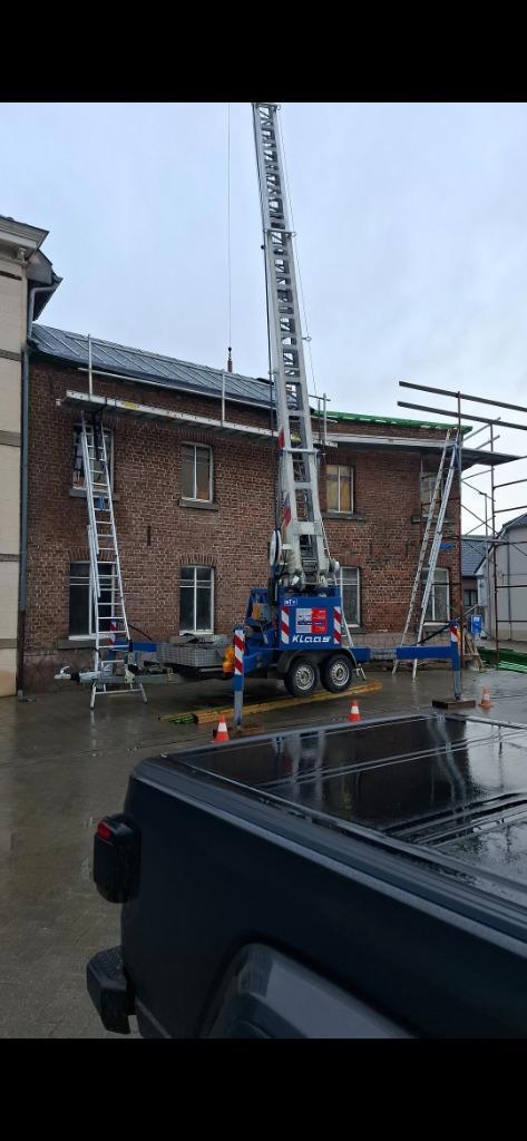 Dakwerkerskraan Klaas K16-25, Doe-het-zelf en Bouw, Bouwliften, Ophalen