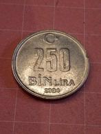 TURKIJE 250 000 Lira 2004, Ophalen of Verzenden, Losse munt, Overige landen
