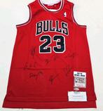 Origineel Nba shirt Michael Jordan met 7 handtekeningen!!, Ophalen of Verzenden, Zo goed als nieuw, Kleding