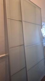 Portes coulissantes pour Pax ikea 200x236 cm, Enlèvement, Comme neuf, Verre