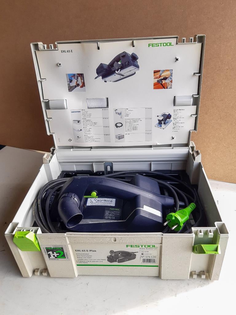 Schaaf Festool EHL 65 EQ-Plus - Set met extra’s, Bricolage & Construction, Outillage | Pièces de machine & Accessoires, Utilisé