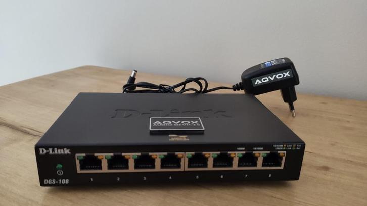 AQVOX SE audiofiele schakelaar, Audio, Tv en Foto, Converters, Zo goed als nieuw, Ophalen of Verzenden