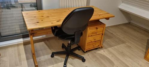 Volhouten jeugdkamer te koop, Huis en Inrichting, Slaapkamer | Complete slaapkamers, Gebruikt, Eenpersoons, Ophalen
