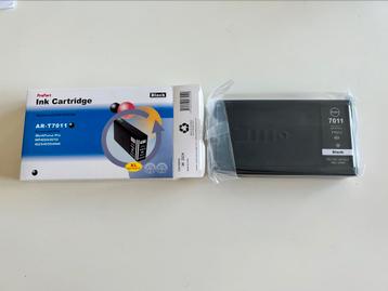 Inktpatroon voor Epson printers - zwart - 5€/st