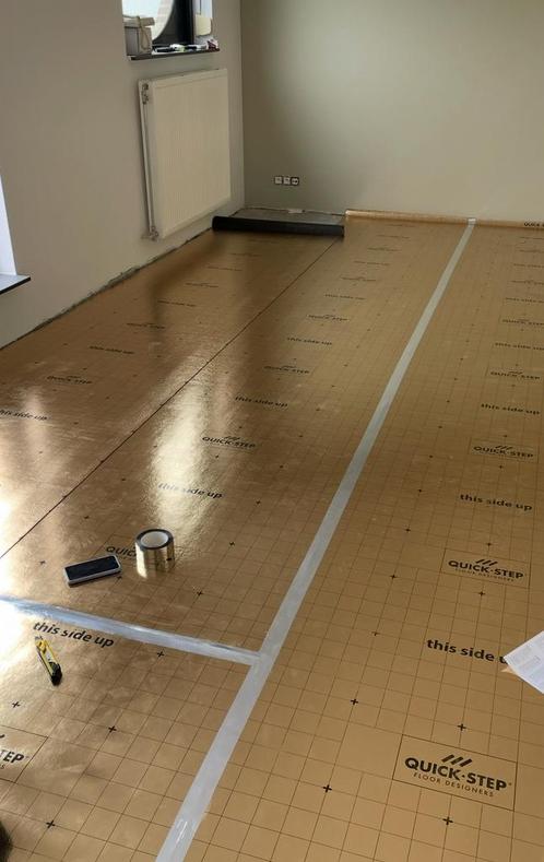 QuickStep Silent Walk, Doe-het-zelf en Bouw, Vloerdelen en Plavuizen, Zo goed als nieuw, Laminaat, Ophalen