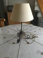 tafellamp, Gebruikt, Rustique, Metaal, 50 tot 75 cm