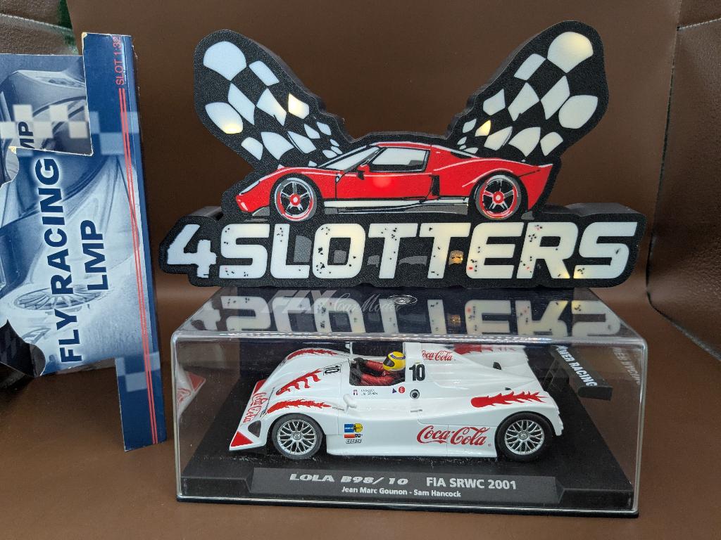 Fly Lola B98/10 #10 CocaCola FIA SRWC 2001, Kinderen en Baby's, Speelgoed | Racebanen, Nieuw, Racebaan, Carrera, Verzenden