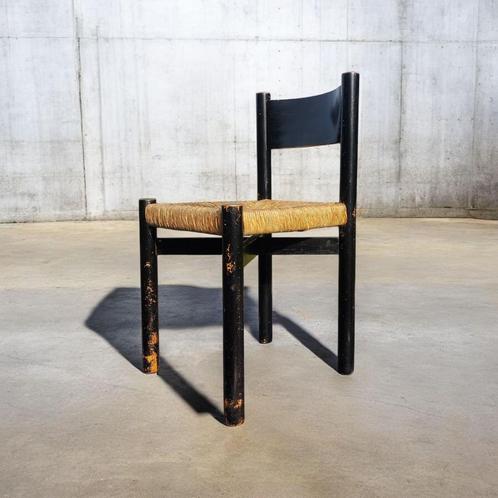 Charlotte Perriand stoel Meribel Sentou 1960s France, Huis en Inrichting, Stoelen, Ophalen of Verzenden