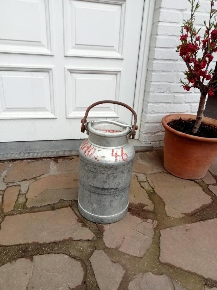 Ancienne cruche à lait (pour laiterie), Jardin & Terrasse, Vases de jardin, Utilisé, Enlèvement