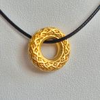 Gecertificeerde 24K puur gouden hanger met ketting, Verzenden, Zo goed als nieuw, Goud, Goud