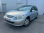 Peugeot 307sw 1.6 benzine 7pl panodak, Auto's, Stof, Zwart, Bedrijf, 5 deurs