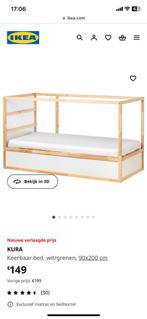 Ikea omkeerbaar half hoogslaper Kura, Kinderen en Baby's, Ophalen, Gebruikt, Hoogslaper