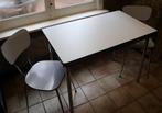 keukentafel, Huis en Inrichting, Tafels | Eettafels, Ophalen, Gebruikt, 100 tot 150 cm, 50 tot 100 cm