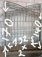 Aluminium poort een heel goed staat alleen de slot vervang., Tuin en Terras, Tuinpoorten, Ophalen