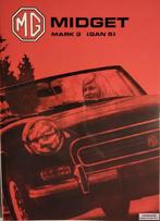 Handboek MG Midget  3 (GAN 5) AKD7596 (Engelstalig), Ophalen of Verzenden