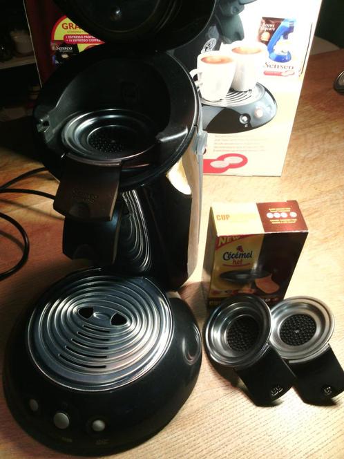 Philips „Senseo” HD7810/60 koffiemachine met adapter, Elektronische apparatuur, Koffiezetapparaten, Gebruikt, Koffiepads en cups