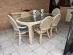 rotan set Napoli, Huis en Inrichting, Ophalen, Gebruikt
