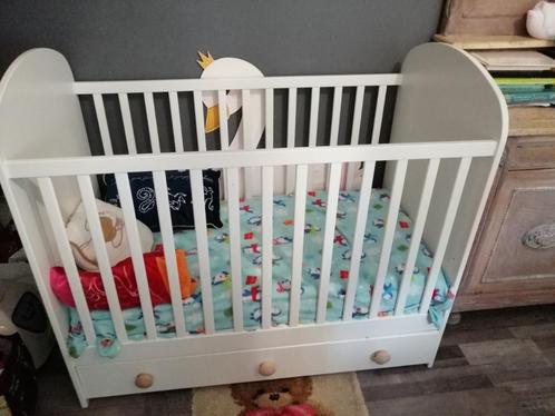 GONATT babybed ikea met lade onderaan, Kinderen en Baby's, Babywiegjes en Ledikanten, Zo goed als nieuw, Ledikant, Ophalen