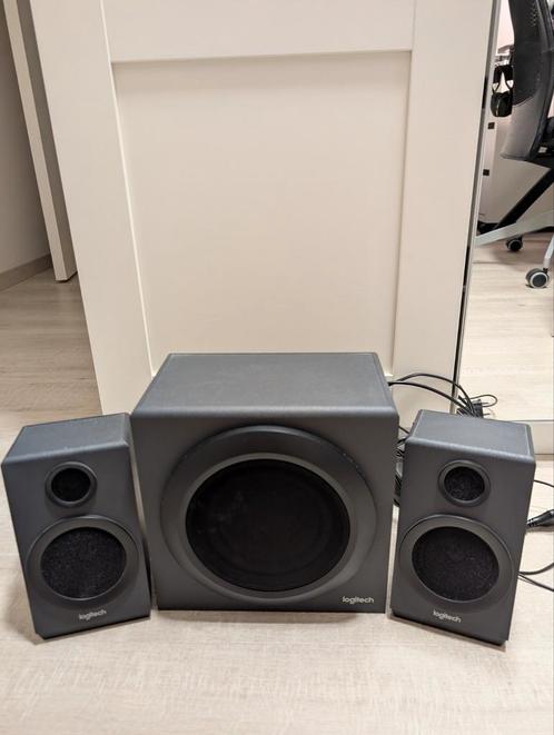 Logitech Z333 2.1 Speakerset met Subwoofer, Computers en Software, Pc speakers, Zo goed als nieuw, Ophalen of Verzenden